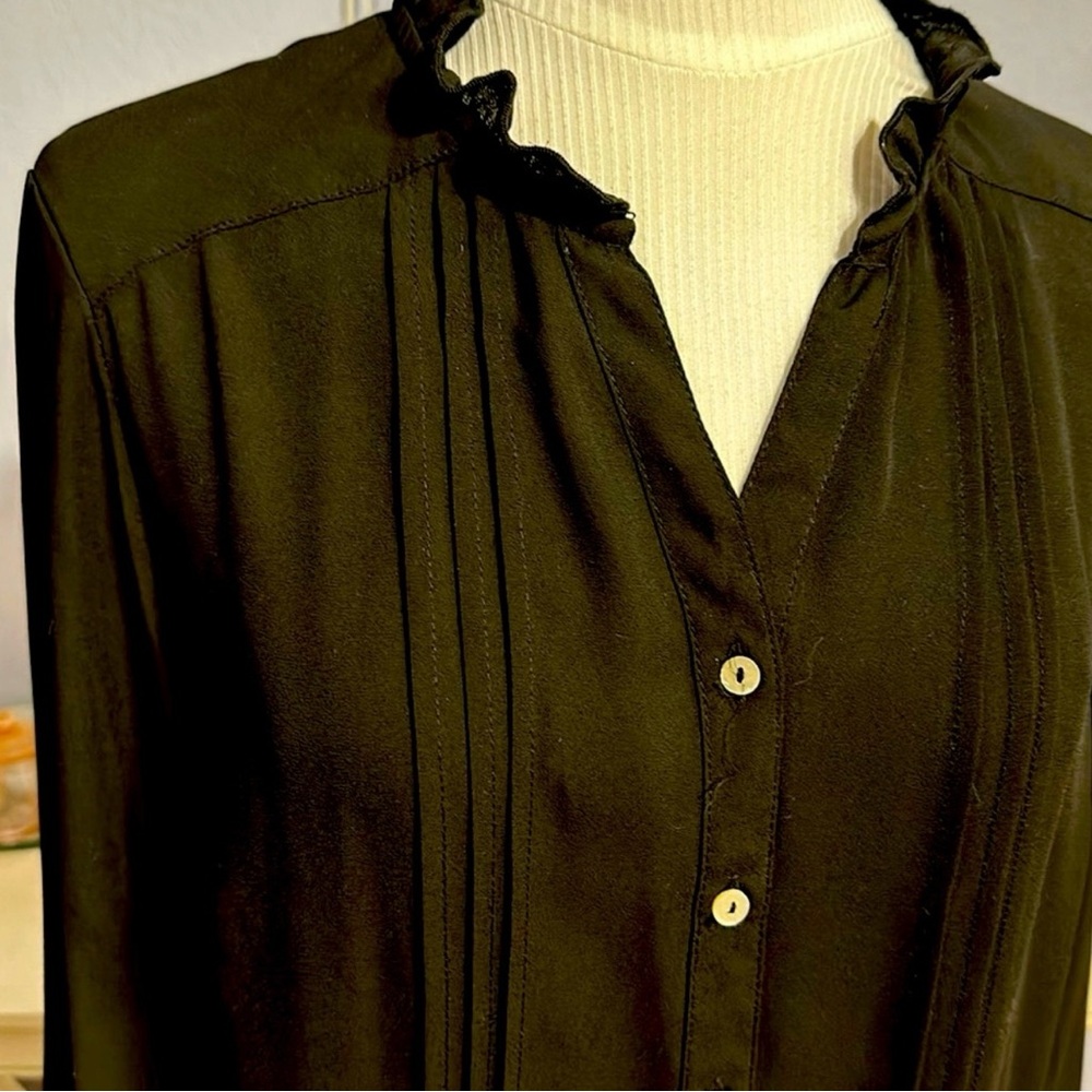 Nanette Lepore Black Blouse